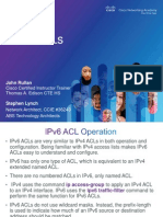 IPv6 ACL