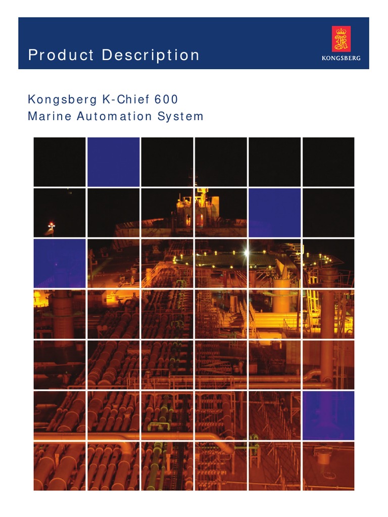 Product Description Kongsberg KChief 600 Marine Automation System PDF
