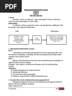 MBA Anna University-Management Information System 2 Marks