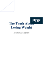 Truth About Losing Weight