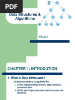 Data Structures & Algorithms: Week1