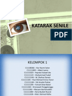 KATARAK SENILE: Lens Cataract in Elderly Patients