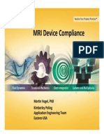 ANSYS Simulation of MRI Device For Compliance