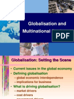 Globalisation and Multinational Business