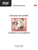 Salomão Rovedo - Literatura de Cordel