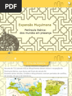 1-A Expansão Muçulmana pen Ibérica 2 mundos em presença