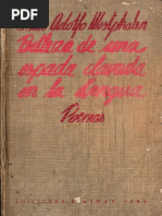 Westphalen Emilio Adolfo - Belleza de Una Espada Clavada en La Lengua