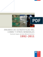 Anuario de Estadísticas del Cobre y Otros Minerales (1992-2011) - COCHILCO