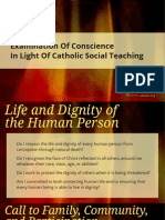 Examination of Conscience in Light of Catholic Social Teaching