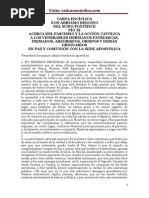 ENCÍCLICA NON ABBIAMO BISOGNO DEL SUMO PONTÍFICE PÍO XI ACERCA DEL FASCISMO Y LA ACCIÓN CATÓLICA visite