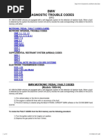 Download BMW ERROR CODES by Sagr SN1703639 doc pdf
