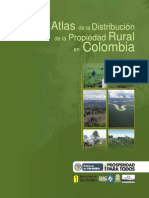Atlas de La Distribucion de La Propiedad Rural Colombia