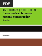 Noam Chomsky - Michel Foucault, La naturaleza humana