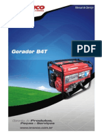 Manual de serviços Geradores a Gasolina B4T