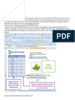 Funcion Excel PROMEDIO