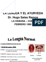 Lengua - Diagnóstico Ayurvedico..