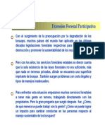 Extensión Forestal Participativa