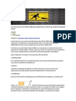 Las 6 Claves Que Te Da La OHSAS 18002 para Implementar Un Sistema de Gestión de Seguridad Laboral