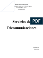 Servicios de Telecomunicaciones