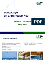 Eco Reef Project Overview 2009