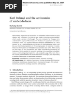 Download Gemici 2007 - Polanyi Concept of Embeddedness by Fabiano Escher SN170406406 doc pdf