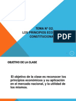 TEMA Nº 02. LOS PRINCIPIOS ECONÓMICOS CONSTITUCIONALES