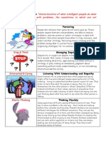 The Habits of Mind and Characteristics of Intelligent People