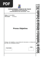 Prova Trans Grad 2012