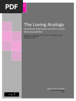 The Loving Analogy. Casamento interracial nos EUA e outras alianças proibidas. ALMEIDA