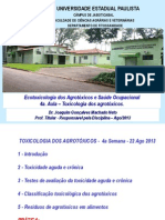 4a Toxicologia Agrotoxicos 22 08 2013