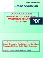 PORTAFOLIOS DE EVALUACIÓN