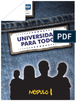 Módulo I - Universidade para Todos-2012