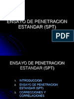 Ensayo de Penetracion Estandar (SPT)