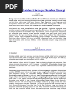 Download Makalah Matahari Sebagai Sumber Energi by masteropik SN170487344 doc pdf