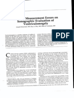 Effect of Measurement Errors On Sonographic Evaluation of Ventriculomegaly 1991