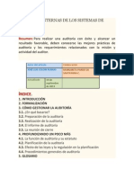 Uditorias Internas de Los Sistemas de Gestión