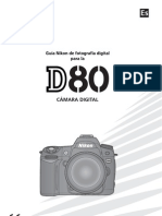 Nikon D80 Spanish