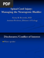 Neurogenic Bladder in SCI