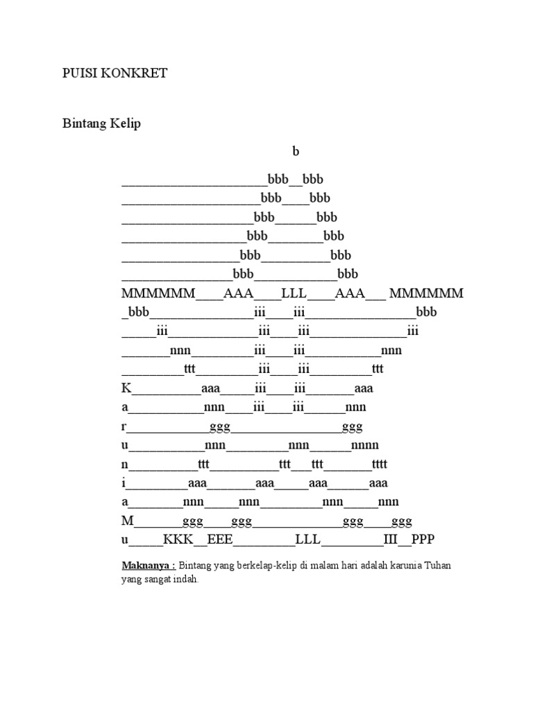 Dyah Asih Setiatin Xii Ipa3 10 Puisi Kontemporer