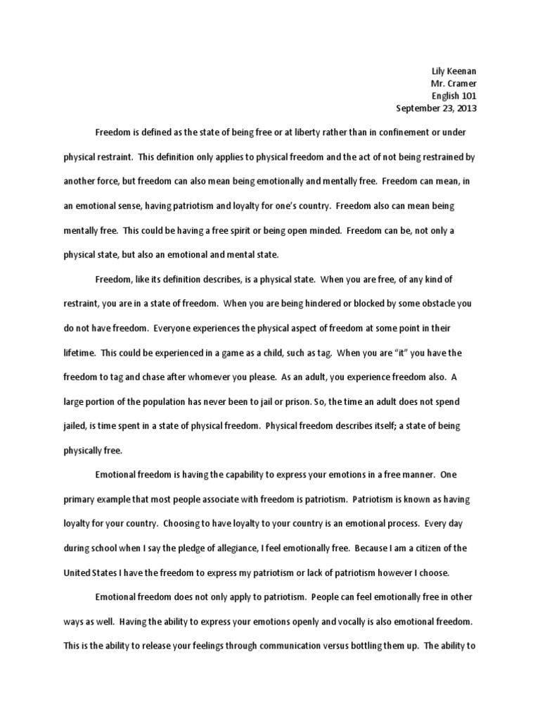 Emotional experience essay image