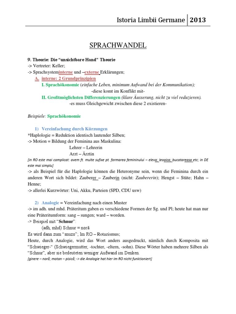 Istoria Limbii c1 | PDF