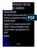 31071841 Falsa Suposicion y Metodo Del Cangrejo