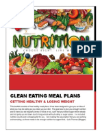 Clean Eating Meal Plans