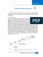 1 - Introduction and Motivation: Evolving of Technology To 4G Wireless