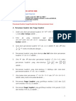 Soal Matematika Untuk Sma PK FK SPL 2