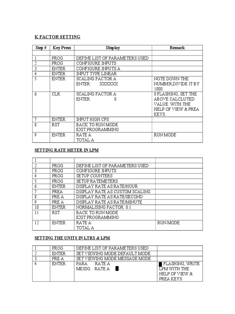 VFD Parameter Settings Guide | PDF