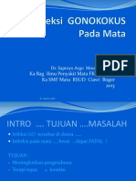 Infeksi GONOKOKUS Pada Mata (Dr. Saptoyo) PDF