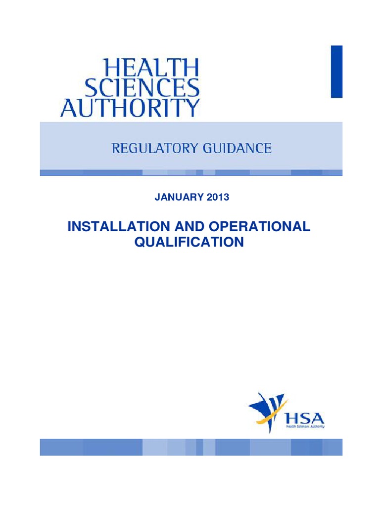Installation and Operational Qualification Guide | PDF | Verification ...