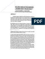 El Valencia Dins L'espai Occitano-Romanic - Paral - Lelismes Lexics I Fraseologics - Jordi Colomina I Castanyer PDF
