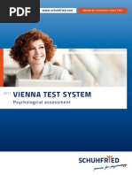 Download Vienna Test System 2011 en Catalog SCHUHFRIED by Gabriela Cosma SN170524343 doc pdf